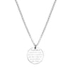 POETIC DISC NECKLACE